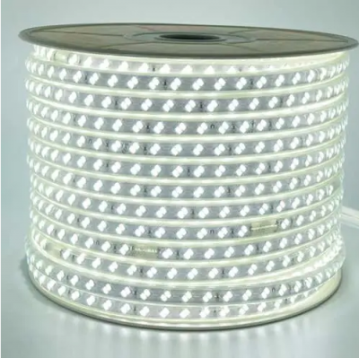 LED стрічка 220В 5730-120 9Вт Series S Білий Денний 5500-6000К IP68 12мм